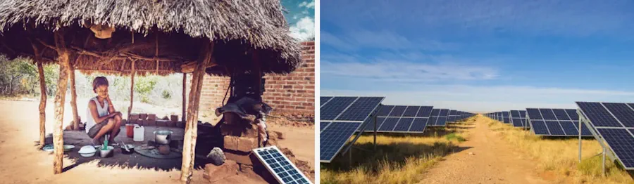 Solenergi i Afrika