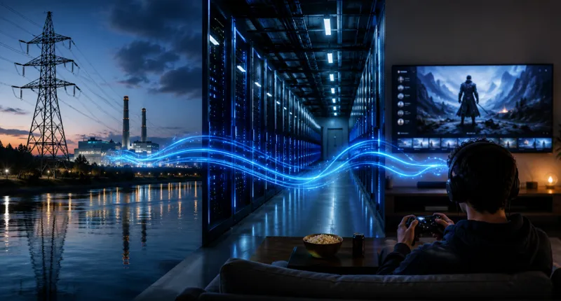 Datacentrens elförbrukning i Sverige och kopplingen till digital underhållning